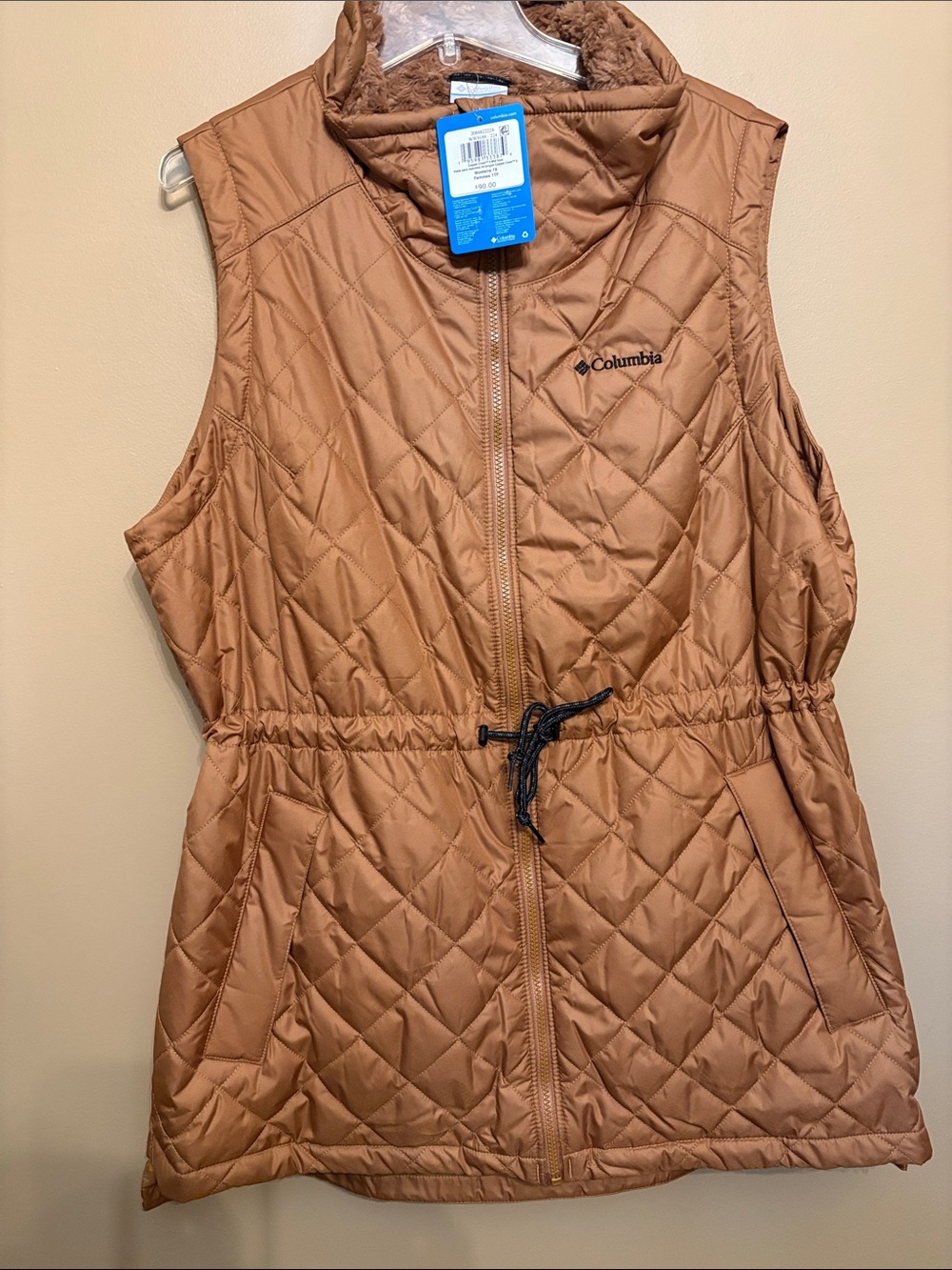 Columbia winter vest, 1X